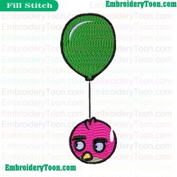 Angry Birds Embroidery Design 43