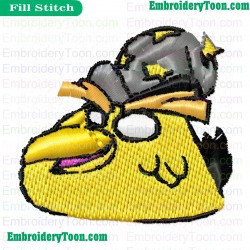 Angry Birds Embroidery Design 52
