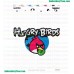 Angry Birds Embroidery Design 54