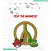 Angry Birds Peace Embroidery Design