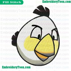 Angry Birds Ready For Boom Embroidery Design