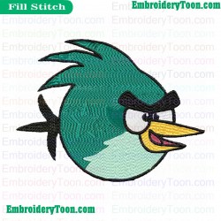 Angry Birds Space Embroidery Design 26