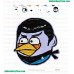 Angry Birds Star Strek Embroidery Design 02