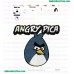 Angry Pica Birds Embroidery Design