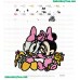 Baby Daisy Duck With Baby Minnie Mouse Embroidery Design