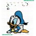 Baby Donald Duck Looney Tunes Embroidery Design
