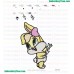 Baby Looney Tunes Embroidery Design 12