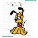 Baby Pluto Dog Looney Tunes Embroidery Design 05