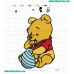 Baby Pooh Embroidery Design 01