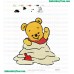 Baby Pooh Embroidery Design 12