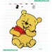Baby Pooh Embroidery Design 14