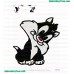 Baby Sylvester Looney Tunes Embroidery Design