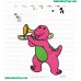 Barney And Friends Embroidery Design 03