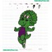 Barney And Friends Embroidery Design 04