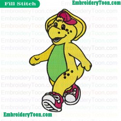Barney And Friends Embroidery Design 06