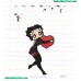 Betty Boop Embroidery Design 03