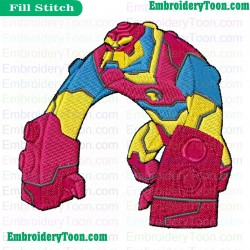 Bloxx Embroidery Design