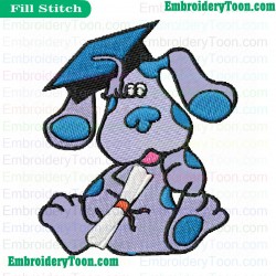 Blueclues Graduated Embroidery Design