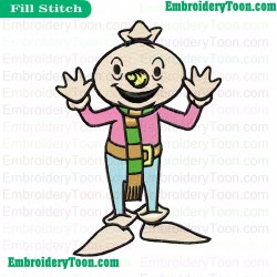 Bob The Builder Embroidery Design 02