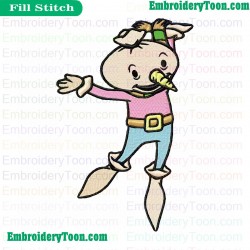 Bob The Builder Embroidery Design 03