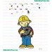 Bob The Builder Embroidery Design 05