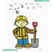 Bob The Builder Embroidery Design 06