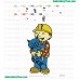 Bob The Builder Embroidery Design 17