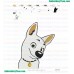Bolt Embroidery Design 02