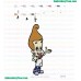 Boy Genious Embroidery Design 02