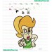 Boy Genious Embroidery Design 08