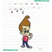Boy Genious Embroidery Design 10