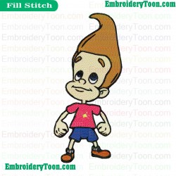 Boy Genious Embroidery Design 15