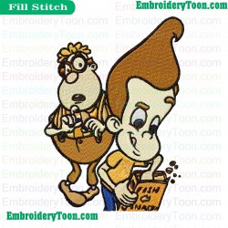 Boy Genious Embroidery Design 20