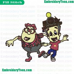 Boy Genious Embroidery Design 24