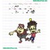 Boy Genious Embroidery Design 24
