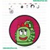 Brobee Fathers Day Yo Gabba Gabba Embroidery Design