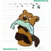 Broher Bear Embroidery Design 04