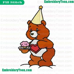 Care Bears Embroidery Design 11
