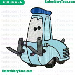 Cars Embroidery Design 03