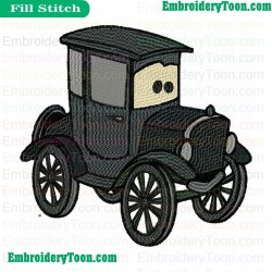 Cars Embroidery Design 06