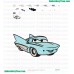 Cars Embroidery Design 09