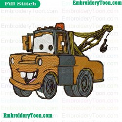 Cars Embroidery Design 24