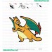 Charizard Strong Embroidery Design