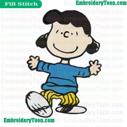 Charlie Brown 02 Embridery Design Embroidery Design
