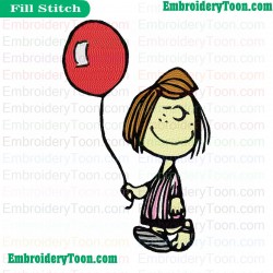 Charlie Brown 03 Embridery Design Embroidery Design