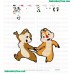 Chip Dale Happy Embroidery Design