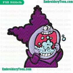 Chowder Eaten Embroidery Design
