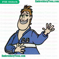 Cloudy With A Chance Of Meatballs Embroidery Design 08