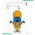DJ Lance Rock Yo Gabba Embroidery Embroidery Design