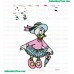 Daisy Duck Embroidery Design 12